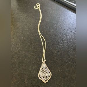 Kendra Scott filigree necklace